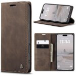 Kwex - coque pour iphone 16 pro max case portefeuille cover, housse flip en cuir pu protection pochette ...