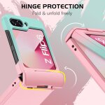 Kwex - coque pour samsung z flip 6 avec protection de charnière, mat etui silicone rigide housse anti ... Kwex - coque pour samsung z flip 6 avec protection de charnière, mat etui silicone rigide housse anti ...