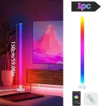 Lampadaire d'angle intelligent 150cm, contrôle par application, rgb led, eclairage d'ambiance moderne, ... Lampadaire d'angle intelligent 150cm, contrôle par application, rgb led, eclairage d'ambiance moderne, ...