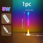 Lampadaire d'angle intelligent a intensité variable, led rgb, eclairage d'ambiance moderne, lampes sur ... Lampadaire d'angle intelligent a intensité variable, led rgb, eclairage d'ambiance moderne, lampes sur ...