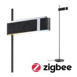 Lampadaire led smart home zigbee 3. 0 jagun tunable white 1250lm 19, 5w anthracite feutre, mati�re plastique, ...