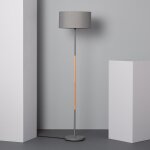 Lampadaire métal silinda wifi avec variateur gris Lampadaire métal silinda wifi avec variateur gris