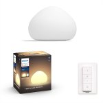 Lampe a poser 1x9. 5w - blanc (tlcommande incluse) compatible bluetooth [classe energtique a + ]