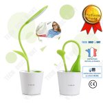 Lampe de bureau porte crayon de chevet lecture sans fil enfant blanche fille garcon pot plante liseuse ... Lampe de bureau porte crayon de chevet lecture sans fil enfant blanche fille garcon pot plante liseuse ...