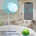 Lampe de chevet intelligente et tactile, rglable et flexible a 360 , pour le bureau et la maison, cadeau ...