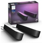 Lampe connectée philips hue play pack x2 noir Lampe connectée philips hue play pack x2 noir