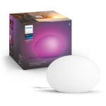 Lampe connecte philips hue w&ca flourish 9. 5w blanc