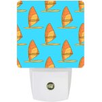 Lampe a economie d'nergie de voilier nautique de croquis abstrait de veilleuse de capteur intelligent ...