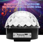 Lampe a effet de projecteur led compatible bluetooth, contr�le du son disco dj, lumi�res de sc�ne, boule ...