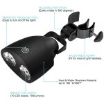 Lampe intelligente tactile a 10 led pour barbecue, rotative a 360 degrs, eclairage d'extrieur pour ...