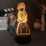 Lampe led pour boîte de nuit, fans d'anime, cadeau pour enfants, bureau 3d, komi ne peut pas communiquer, ... Lampe led pour boîte de nuit, fans d'anime, cadeau pour enfants, bureau 3d, komi ne peut pas communiquer, ...
