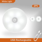 Lampe led intelligente avec capteur de mouvement, rechargeable par usb, luminaire décoratif d'intérieur, ... Lampe led intelligente avec capteur de mouvement, rechargeable par usb, luminaire décoratif d'intérieur, ...