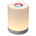 Lampe led intelligente a variateur d'induction, commande tactile, rvb, changement de couleur, veilleuse ...