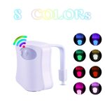 Lampe led rgb intelligente avec dtecteur de mouvement pir, luminaire dcoratif etanche, idal pour une ...