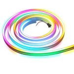 Lampe led rgb intelligente ws2812b sk6812, adressable individuellement, flexible, etanche, 5v, tube souple ...