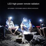 Lampe de poche etanche pour sauna, n'aime rotatif, lumens elevés, lampe frontale, aste par usb, détection ... Lampe de poche etanche pour sauna, n'aime rotatif, lumens elevés, lampe frontale, aste par usb, détection ...