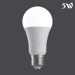Lampe radar a induction intelligente ic led e27, 5w 7w 9w 12w, ampoule avec capteur de mouvement infrarouge, ...