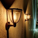 Lampe solaire extrieur, ¿2023 nouvelle puissante 2 pack led lumire solaire etanche avec 2 modes ...