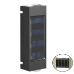Lampe solaire led intelligente pour l'extérieur, imperméable, eclairage lumineux de haut en bas, décoration ... Lampe solaire led intelligente pour l'extérieur, imperméable, eclairage lumineux de haut en bas, décoration ...