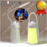 Lampe de table chevet bureau lecture sans fil led manucure extrieur rechargeable portable puissante ...