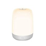 Lampe de table intelligente a pression, veilleuse de chevet, lumire blanche chaude a intensit rglable ...