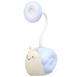 Lampe de table led intelligente pour enfants, avec rangement de stylo, rechargeable par usb, pour bureau ...