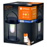Lanterne extrieure noire connecte led 3w