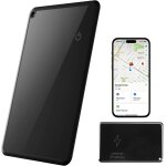 Lbgwp60 - carte de suivi de portefeuille ultra slim rechargeable etanche ip67, compatible avec apple ...