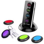 Lbgwp60 - localisateur de clés, item finder, localisateur d'objets sans fil anti - perte avec 4 récepteurs, ... Lbgwp60 - localisateur de clés, item finder, localisateur d'objets sans fil anti - perte avec 4 récepteurs, ...