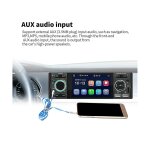 Lecteur mp5 de voiture  cran tactile de 4, 1 pouces, autoradio,