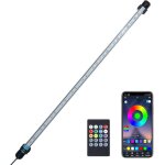 Led aquarium lumire submersible, lampe aquarium de poisson avec tlcommande et contrle de app, bricolage ...