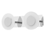 Ledvance smart led salle de bain chrome, 15w, 1400lm, 3000 - 6500k, 32cm, ip44, applique orbis wave, ...