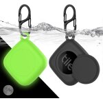 Letnerny - lot de 2] support pour tile mate (2022), silicone gps tracker support etanche cach, avec ...