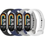 Letnerny - 4 pices bracelet pour xiaomi mi band 8, bracelet en silicone souple et confortable pour xiaomi ...