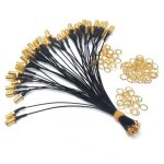 Letnerny - 5 pcs 6 pouces ipx / ufl vers sma rallonge antenne wifi pigtail cble sma femelle vers ipx ...