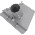 Letnerny - adaptateur de tuyau gen 3, support sur poteau pour antenne standard gen 3, plaque de montage ...