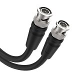 Letnerny - blackmagic sdi cble vido 2 m, 4 k sdi rg11 75 ohm, cble bnc, 16 awg, prend en charge 12g ...