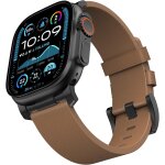 Letnerny - bracelet en cuir compatible avec apple watch ultra 2 / ultra 49mm, s10 46mm, 9 / 8 / 7 45mm, ... Letnerny - bracelet en cuir compatible avec apple watch ultra 2 / ultra 49mm, s10 46mm, 9 / 8 / 7 45mm, ...