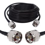 Letnerny - cble n mle a n mle 10 m coaxial rg58 / u cble d'extension cble type n mle connector ...