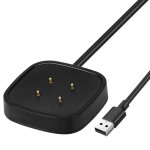 Letnerny - chargeur c�ble pour montre intelligente fitbit versa 3, cordon de chargeur de remplacement ...