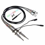 Letnerny - chesoon sonde d'oscilloscope p6100 100 mhz avec kit complet de cordons de test bnc vers minigrabber ...