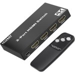 Letnerny - commutateur hdmi 4k 30 hz - commutateur hdmi 3 en 1 avec télécommande ir - pr en charge hdcp ... Letnerny - commutateur hdmi 4k 30 hz - commutateur hdmi 3 en 1 avec télécommande ir - pr en charge hdcp ...
