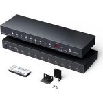 Letnerny - commutateur hdmi 4k 60 hz 8 ports avec câble hdmi de 1, 5 m, commutateur hdmi 4k 8 en 1 avec ... Letnerny - commutateur hdmi 4k 60 hz 8 ports avec câble hdmi de 1, 5 m, commutateur hdmi 4k 8 en 1 avec ...