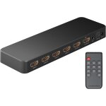 Letnerny - commutateur matriciel hdmi 58479 4 vers 2, rpartiteur matriciel 4k a 60 hz / avec tlcommande ...