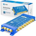 Letnerny - commutateur multiple pmse 5 / 8 1x sat jusqu'a 8 récepteurs / récepteur pour tv full hdtv ... Letnerny - commutateur multiple pmse 5 / 8 1x sat jusqu'a 8 récepteurs / récepteur pour tv full hdtv ...
