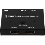 Letnerny - commutateur répartiteur hdmi 8k bidirectionnel 2 entrées 1 sortie 8k / 60 hz hub hdmi ultra ... Letnerny - commutateur répartiteur hdmi 8k bidirectionnel 2 entrées 1 sortie 8k / 60 hz hub hdmi ultra ...