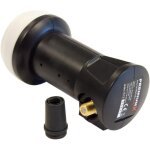 Letnerny - deluxe single lnb - convertisseur de signal pour 1 utilisateur avec rception satellite numrique ...