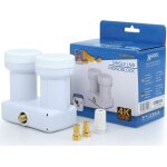 Letnerny - gold line lnb monobloc pour 1 récepteur et 2 satellites ¿ pour installation astra 19, 2 et ... Letnerny - gold line lnb monobloc pour 1 récepteur et 2 satellites ¿ pour installation astra 19, 2 et ...