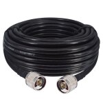 Letnerny - type n c�ble d'extension coaxial 75ohms n m�le a n m�le rg6 faible perte 5m / 16. 4ft coaxial ...