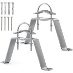 Letnerny - ss304 support mural hq 10 cm ¿ attache de pôles ou pôles jusqu'a 50 mm pour satellite bowl ... Letnerny - ss304 support mural hq 10 cm ¿ attache de pôles ou pôles jusqu'a 50 mm pour satellite bowl ...